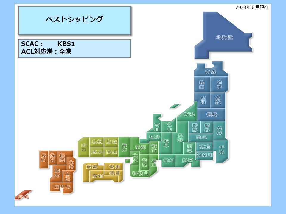 ベストシッピング連絡先