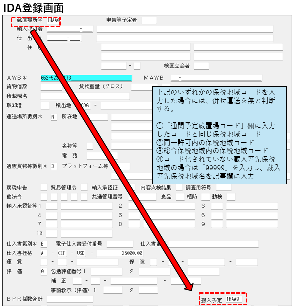 na様ご確認ページ 蔵入等承認申請における併せ運送について | NACCS掲示板